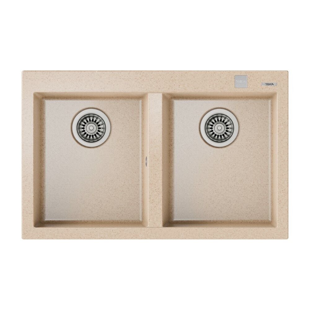 FORSQUARE 790 TG AVENA BEIGE Ankastre Kumanda Sifonlu Granit Eviye Bej 79 cm 115260016