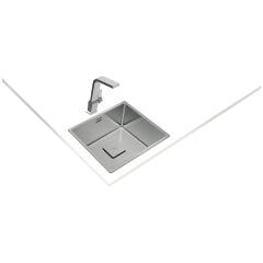 FLEXLINEA RS15 45.40 Ankastre/Tezgaha Sıfır/Tezgahaltı Eviye Paslanmaz Çelik 45 cm 115000013