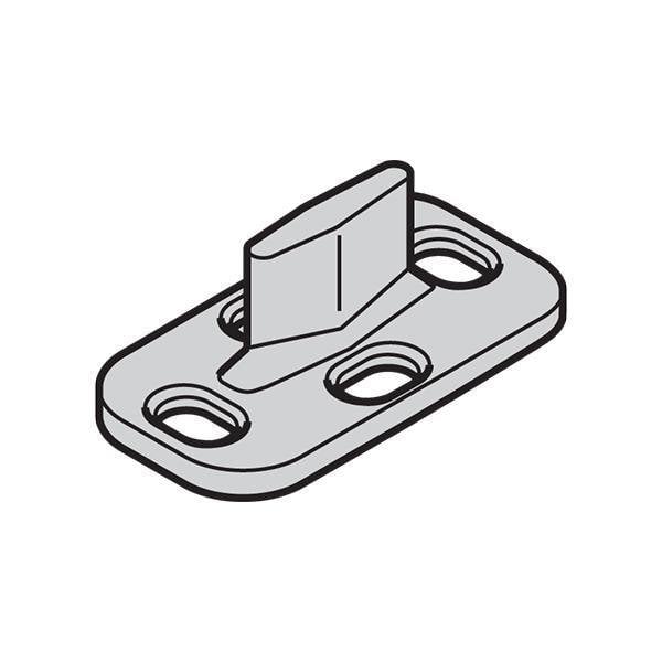 Hafele Slido Plastik Alt Kılavuz