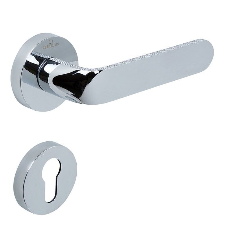 LIZA Kapı Kolu Seti Yale Krom Parlak