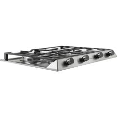 - Ex 60.1 4g Aı Al Cı - Ankastre Paslanmaz Çelik Wok Gözlü Gazlı Ocak - Döküm Izgara - Inox - 60 cm - 112610039