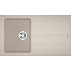 Franke Granit Eviye Tek Gözlü Damlalıklı Basis BFG 611-86 Sahara