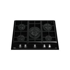 - GZC 75330 XBC BK - Ankastre ExactFlame Teknolojili Kristal Wok Gözlü Cam Gazlı Ocak - Döküm Izgara - Siyah - 70 cm - 112570173