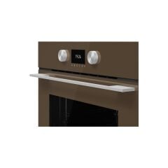 - HLB 8600 LB - Ankastre Multifonksiyonel Dijital Ekranlı Turbo Fırın - Kahverengi Cam - 70 lt - 111000014