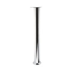 Hafele Ahşap İçin Sehpa Ayağı 76x410mm, Parlak Krom Renk