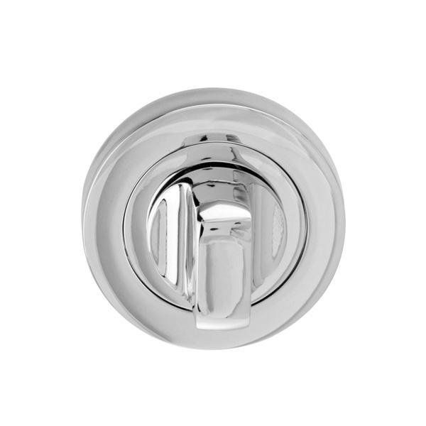 Hafele Yuvarlak Wc Kapı Kolu Rozeti 52mm, Parlak Paslanmaz Çelik Renk