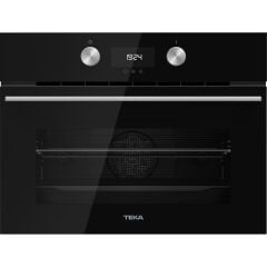 - HLC 8400 BK - Ankastre Multifonksiyonel Turbo Kompakt Fırın - Siyah Cam - 45 lt - 111130003