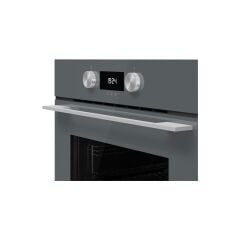 HLB 8400 ST Ankastre Multifonksiyonel Dijital Ekranlı Turbo Fırın Gri Cam 70 lt 111000006