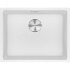 Franke Granit Eviye Tek Gözlü Damlalıksız Bx Maris Mrg 210/110-52 Bianco