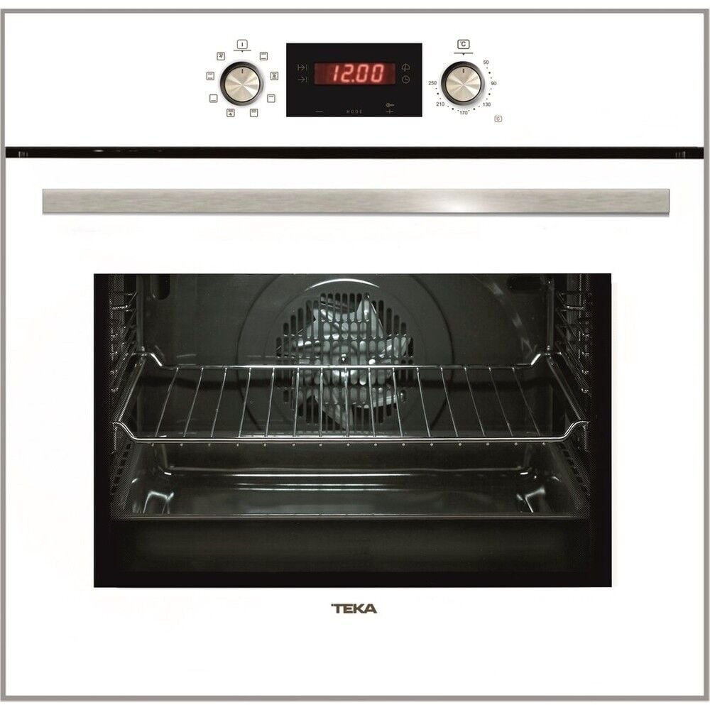 - Hak 629 Wh - Ankastre Multifonksiyonel Dijital Ekranlı Fırın - Gömülebilir Düğme/teleskopik Ray - Beyaz Cam - 65 Lt - 111020059