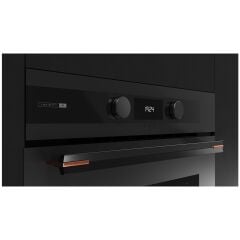 - Hlb 85-G1 P Bm Pızza - Ankastre Multifonksiyonel Dijital Ekranlı Turbo Fırın - Siyah Cam - 70 Lt - 111000057