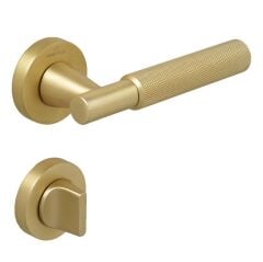 SOHO-K Kapı Kolu Seti WC Antik Pirinç Mat