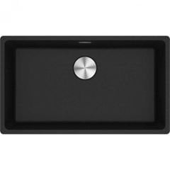 Franke Granit Eviye Tek Gözlü Damlalıksız Bx Maris Mrg 210/110-72 Nero