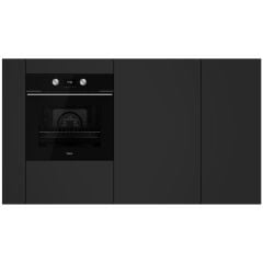 - HLB 8600 BK - Ankastre Multifonksiyonel Dijital Ekranlı Turbo Fırın - Siyah Cam - 70 lt - 111000010