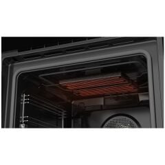 STEAKMASTER Ankastre Multifonksiyonel Dokunmatik Dijital Ekranlı Turbo Fırın Siyah Cam 70 lt 111000026
