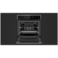 STEAKMASTER Ankastre Multifonksiyonel Dokunmatik Dijital Ekranlı Turbo Fırın Siyah Cam 70 lt 111000026