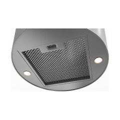 CC 485 Ada Tipi Davlumbaz 771 m³/h Inox 40 cm 40480330 Şık Tasarım