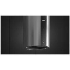 CC 485 Ada Tipi Davlumbaz 771 m³/h Inox 40 cm 40480330 Şık Tasarım
