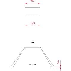 - DOS 60.2 AT - Duvar Tipi Country Davlumbaz - 631 m³/h - Antrasit - 60 cm - 113010008