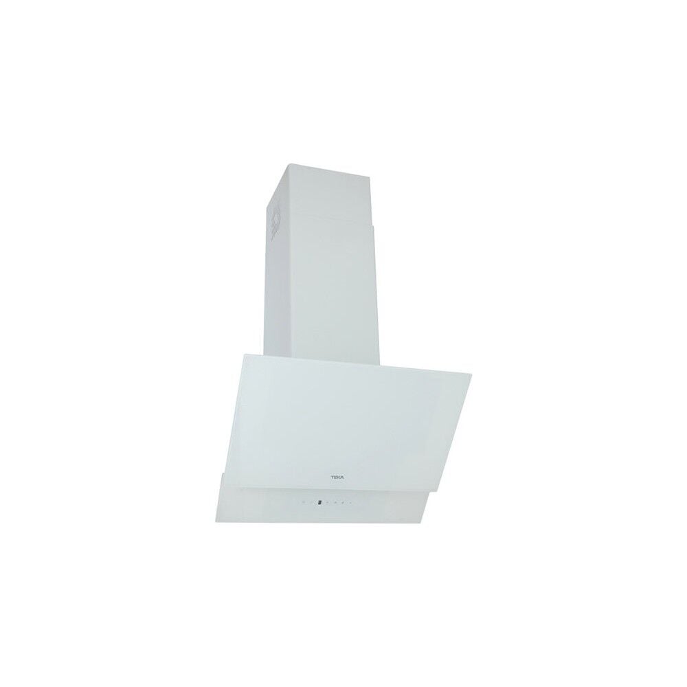 Duvar Tipi Davlumbaz 60 cm Beyaz Cam 550 m³/h Eğimli Tasarım 40495050