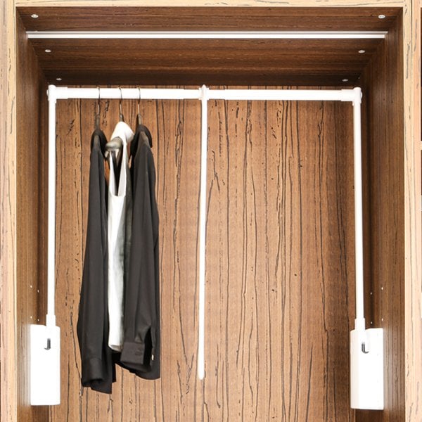 Hafele Gardırop Asansörü Dress Line 550-800mm Beyaz