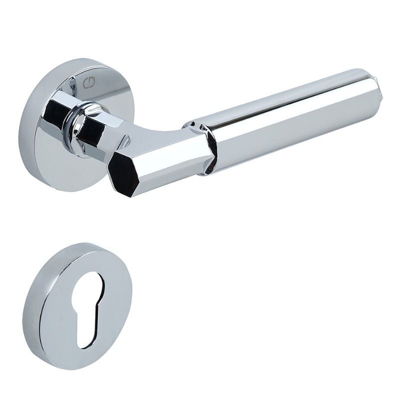 IRIS Kapı Kolu Seti Yale Krom Parlak