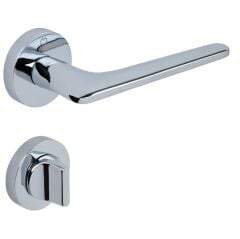 GIGI Kapı Kolu Seti WC Krom Parlak