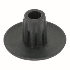 Hafele Baza Ayağı İçin Tapa 18mm, Siyah Renk