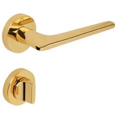 GIGI Kapı Kolu Seti WC Altın Parlak