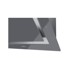 Peramics Teka - DLV 68660 ST - Duvar Tipi Davlumbaz - 782 m³/h - Gri Cam - 60 cm - 112930028
