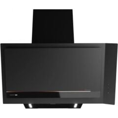 - DVI 88-G1 Eos Bm - Duvar Tipi Davlumbaz - 800 M³/h - Siyah Cam - 80 cm - 112930056