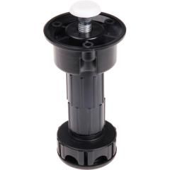 Hafele PFT01 Plastik Baza Ayağı 80mm, Siyah Renk