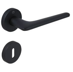 GIGI Kapı Kolu Seti Oda Siyah Mat