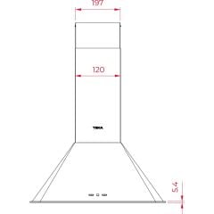 - Dos 90.2 Vn - Duvar Tipi Country Davlumbaz - 631 M³/h - Vanilya - 90 cm - 113010009