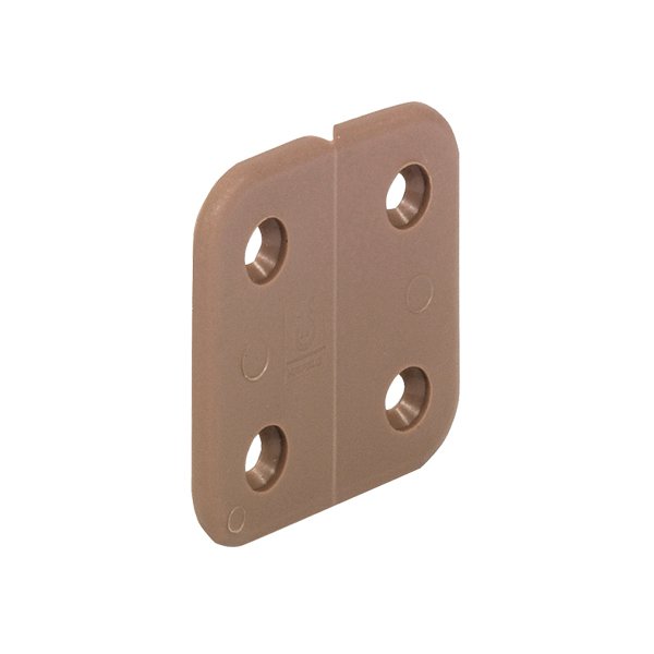 Hafele Milsiz Menteşe Plastik 40x40mm Kahverengi (100 Adet)