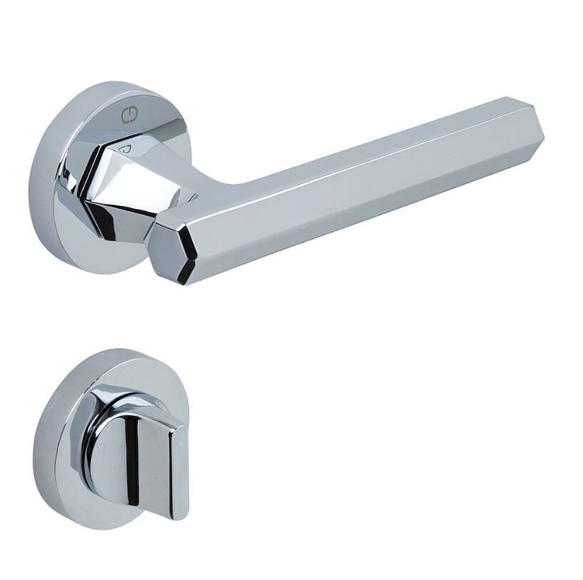 THOR Kapı Kolu Seti WC Krom Parlak