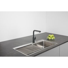 Franke Spiralli Armatür Mythos Doccia Steel Black