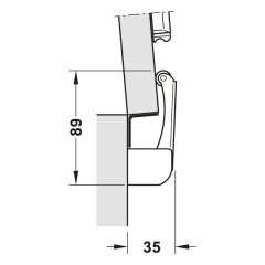 Hafele Meta Yavaşlatıcı Mekanizma Model B