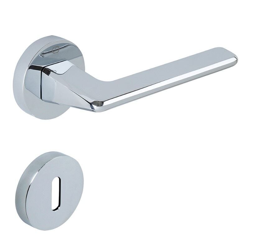 VERA Kapı Kolu Seti Oda Krom Parlak