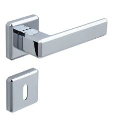 CARLI Kapı Kolu Seti Oda Krom Parlak