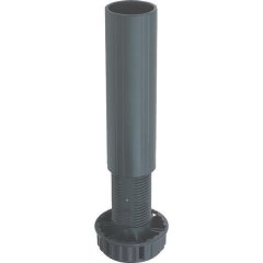 Hafele PFT04 Dübelli Baza Ayağı 150mm, Siyah Renk