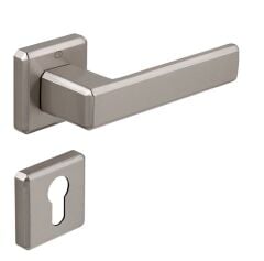 CARLI Kapı Kolu Seti Yale Inox Parlak