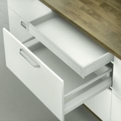 Hafele M. Box P Vis İç Çek. Ön Paneli 600mm, Gri Renk