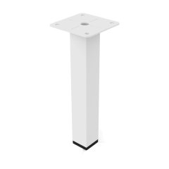 Hafele Mobilya Ayağı Kub 25 Ral9006 100mm Beyaz Renk