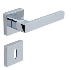 LETA Kapı Kolu Seti Oda Krom Parlak