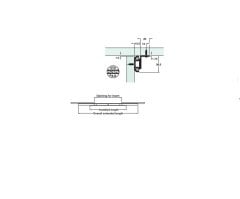 Hafele Açılır Kapanır Masa Rayı 750/540mm