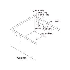 Hafele Tavoflex Sehpa Makası 698mm