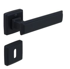 ROME Kapı Kolu Seti Oda Siyah Mat