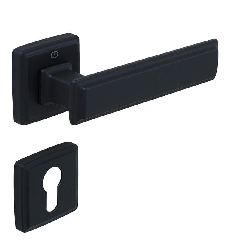 ROME Kapı Kolu Seti Yale Siyah Mat