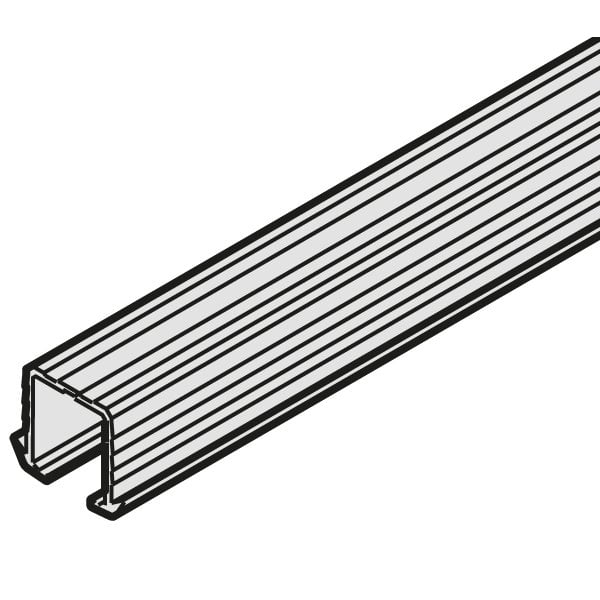 Hafele Slıdo F-li21 Tekli üst Taşıyıcı Ray Alüminyum 2500mm